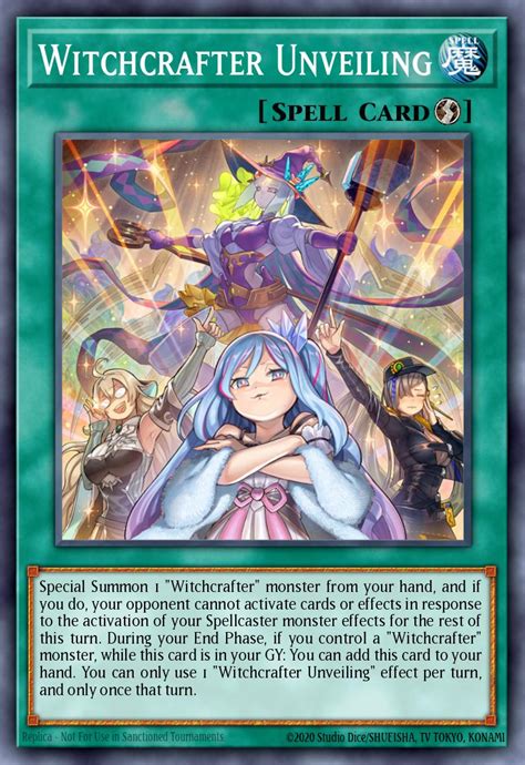 Yugioh witchcrafter card protection